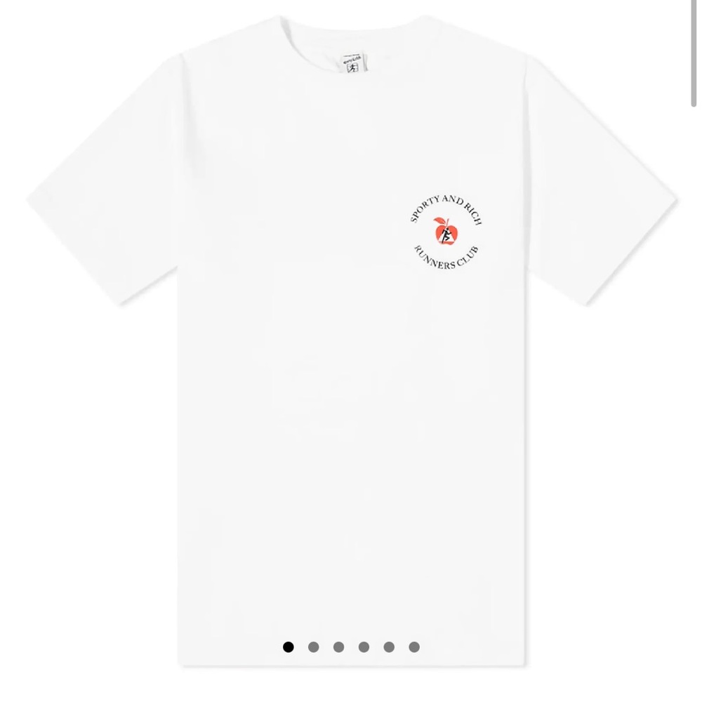 SPORTY & RICH BIG APPLE T-SHIRT